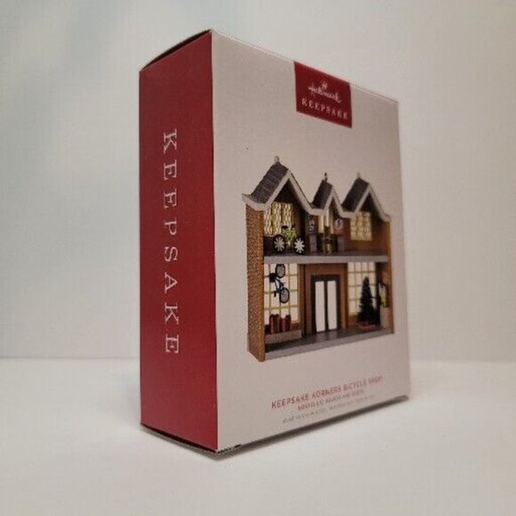 2022 Hallmark Christmas Ornament Keepsake Korners Bicycle Shop #39 Nostalgic - Picture 10 of 12